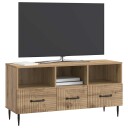  TV skap med skuff Artisan eik 102 x 34,5 x 50 cm Konstruert tre