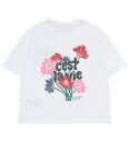 The New Tnsandra Os S_S Tee White 110/116