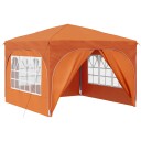 Pop up Festtelt 290 x 290 x 245 cm Oransje