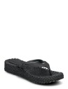 Ilse Jacobsen Flip Flops On Platform Sole - Black - 41
