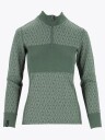 Twentyfour Aurora Aya Ull Half Zip Grønn 44