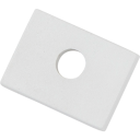 Ansell Lighting endestykke sparkling med hull 11,3x35,5 mm hvit