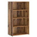 vidaXL Høyskap Eiketre 70 x 41 x 124 cm Konstruert tre