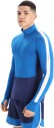 Icebreaker Men's Zoneknit 260 Long Sleeve Half Zip Blå S Man