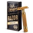 Dick Johnson Excuse My French Razor Gold Aiguise (closed comb)