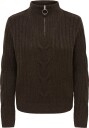 JDY | Jdyandrea L/S Zip Cable Pullove Knt Noos | M