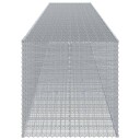 Gabionkurv med deksel 1150x100x100 cm galvanisert jern