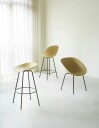 Normann Copenhagen Mat Barstool 75 cm Hemp / Black