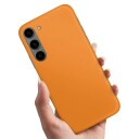 Samsung Galaxy S23 Plus - Deksel/Mobildeksel Oransje