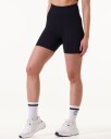 Bumpro Perfect Rib Scrunchie Shorts 5" Black - L