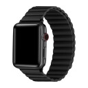 TRIACLE CLASSIC REIM MAGNETISK APPLE WATCH 42/44/45/49 MM, SVART