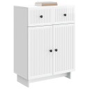  Serviesskap Høgglans hvit 66 x 34,5 x 90 cm Konstruert tre