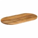  Bordplate 90x40x3,8 cm oval heltre mango 370153