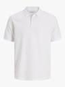 Jack and Jones Junior Austin Polo Short Sleeve Hvit 152