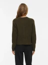 VILORY O NECK L/S KNIT CARDIGAN FORREST NIGHT