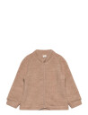 CeLaVi Jacket W/Zipper Soft Wool Beige 70
