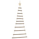  Hengende juletre med toppstjerne 74x150 cm naturlig gren
