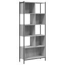  Bokhylle grå sonoma 72x28x172 cm konstruert tre 8721012341326