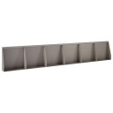 vidaXL Støttemur 6 stk. 40 x 12 x 50 cm Cortenstål Rusten