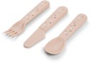Done By Deer Bestikk Foodie Cutlery Set Happy Dots Powder