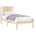 vidaXL Sengeramme heltre furu 90x200 cm