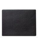 Lind DNA  Leather Serene Square bordbrikke L 35x44 cm black