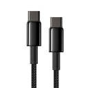 Baseus Tungsten Gold 100W USB-C Kabel 1m Svart
