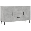 vidaXL Skjenk betonggrå 100x36x60 cm konstruert tre