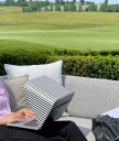 Philbert, Universell Philbert Deksel til 15" / 16" Laptop m. Solskjold & Integrert Personvern - Striper