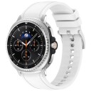 Silikonarmbånd for Samsung Galaxy Watch 8 / Watch 8 Classic Hvit