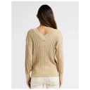 Liu Jo Dame Strikkevarer Beige M,