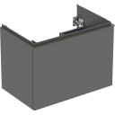 Geberit Acanto servantskap 74x47,5 cm matt grå