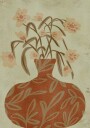 Terracotta Vase Blossoms Plakat / 30x40