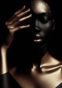 Radiant Shadow Portrait Plakat Plakat / 30x40cm