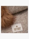 Huttelihut Camel Melange Elefantlue Ull Alpaca Pompoms 48/0 12 mdr