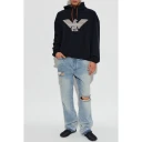 Emporio Armani Herre Gensere & Hettegensere Blå 2XL,