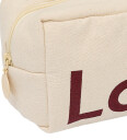 Design Letters Cavita. Travel Wash Bag - Cream - 21X 12X 10CM