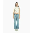 Malloni Dame Topper Beige S,