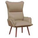 Avslappende stol Cappuccino 69 x 74 x 93 cm Kunstlær