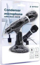 Gembird MIC-D-04 Bordmikrofon med Omnidireksjonell Karakteristikk - Svart