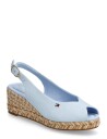 Tommy Hilfiger Mid Wedge Espad Slingback Speck   Blue   39