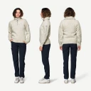 Devold Nansen Sweater Zip Neck S , Grey Melange