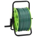  Frittstående slangetrommel grønn med slangefester 0,75" 20m PVC 3281520