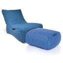 Ottoman Blue Jazz Blå