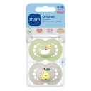 MAM Original 6-16m Silk Neutral 2pcs