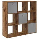  Serviesskap med skuff Gammelt tre 102 x 31 x 99,5 cm