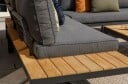 EXOTAN La Vida Loungesett m. puter, Teak/Antracit ramme