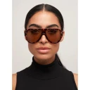 Otra Eyewear Dame Accessories Brun ONE SIZE,
