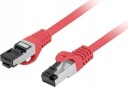 Lanberg Patchcord Cat 8 1 S/Ftp Lszh Cu 5M Red Fluke Passed