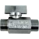 Mini 581-ventil, messing N/N, 1/2"